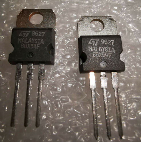 Lot De Transistors Darlington De Puissance Pnp V A Hfe