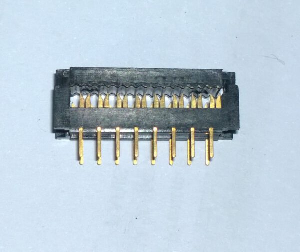 Connecteur Circulaire Mâle 8 Broches Argenté - Ouverture 16 Mm, Référence 10101510105