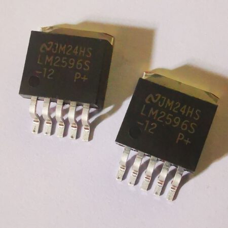 Lot de 2 Circuits intégrés - LM2596S-12 - Simple Switcher Power Converter 150 kHz 3A step down Voltage Regulator